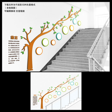 樓梯照片墻