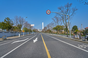 交通道路 道路标识