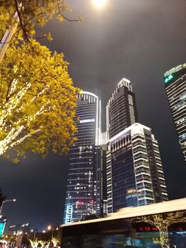 广东 深圳 繁华 城市夜景