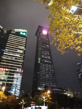 广东 深圳 繁华 城市夜景