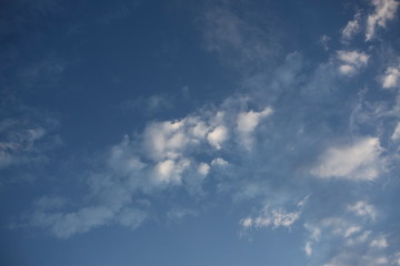 蓝天白云 云朵