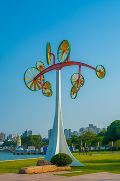 风车 雕塑