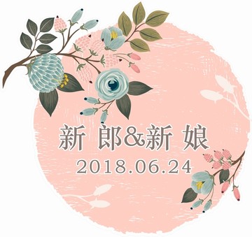 婚禮logo