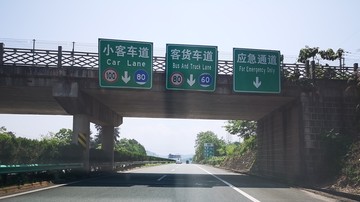 高速公路标识牌