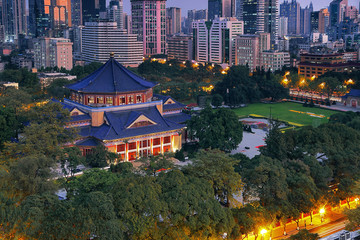 广州中山纪念堂夜景