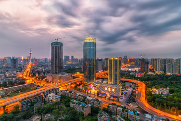 成都电视塔 成华区夜景