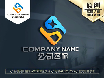 SB字母LOGO B字母标志