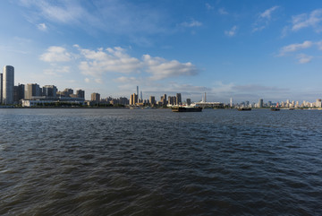 水岸建筑 浦江对岸