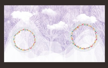 唯美婚禮背景一