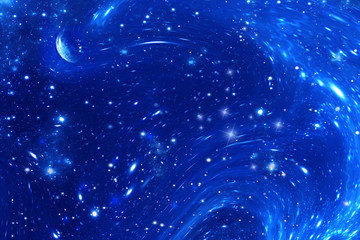 藍色星空