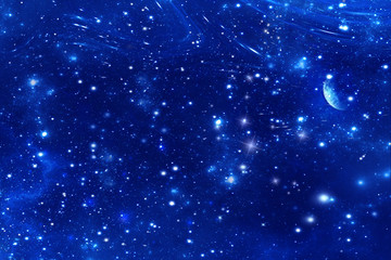藍色星空