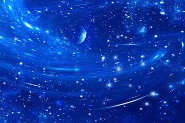 藍色星空