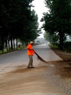 清扫公路