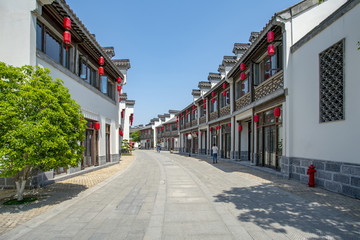 中式建筑仿古街