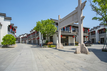 中式建筑仿古街