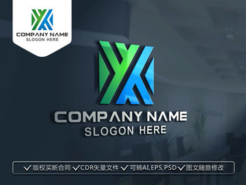 Y字母LOGO设计