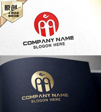 M字母LOGO设计