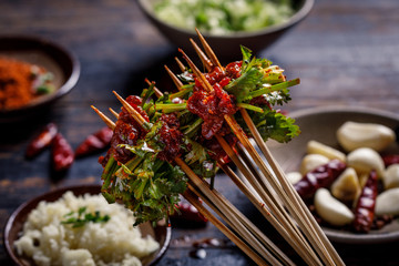 香菜牛肉