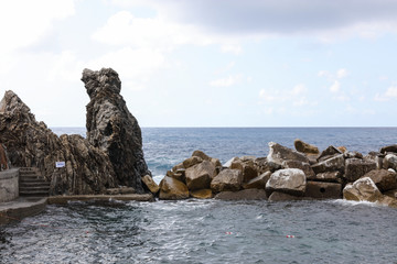 大海 海浪 礁石 浪花 海洋