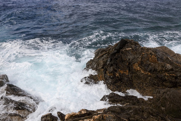 大海 海浪 礁石 浪花 海洋