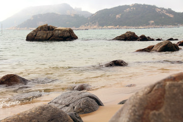 海边石头