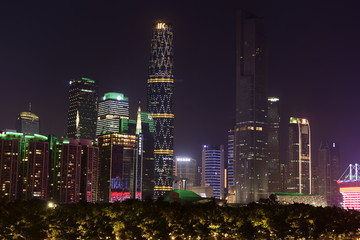 珠江新城夜景