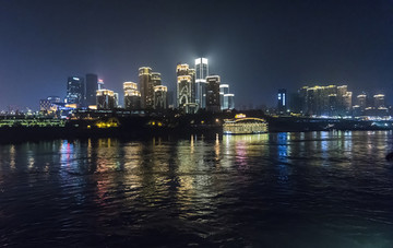 重庆朝天门夜景