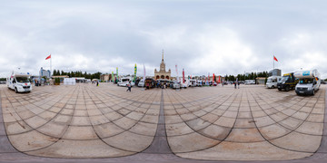 北京展览馆全景