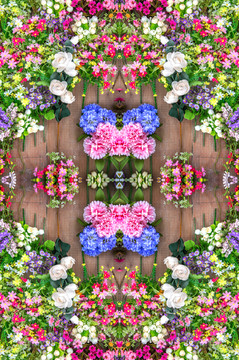 花卉图案背景