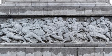 淮海战役纪念塔雕塑