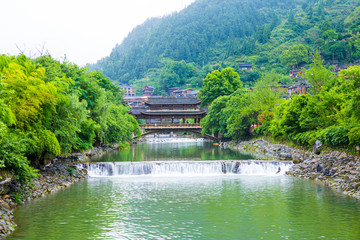 贵州西江风雨桥