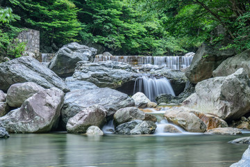 白马大峡谷溪流