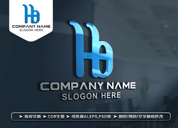 HB字母LOGO