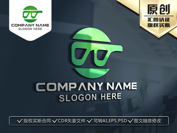 眼镜LOGO