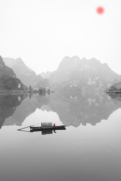 水墨风景画