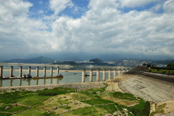 三峡工程风光