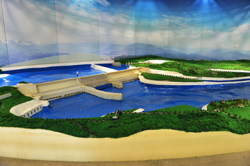 三峡工程模型