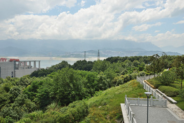 三峡工程风光