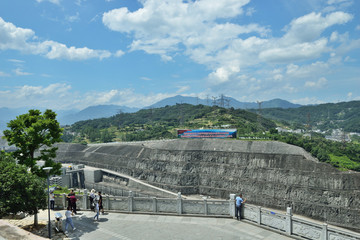 三峡工程风光