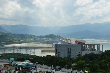 三峡工程风光