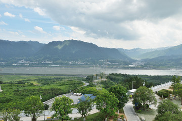 三峡工程风光