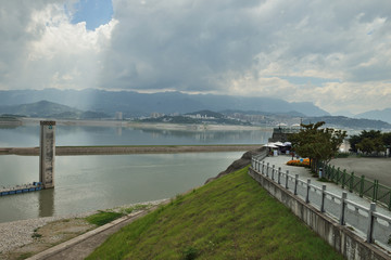 三峡工程风光