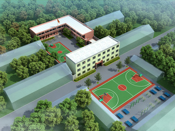 小学鸟瞰