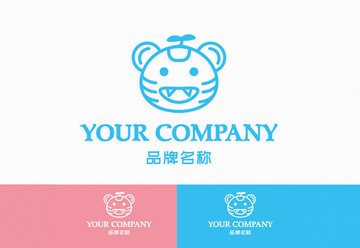 小老虎虎牙logo