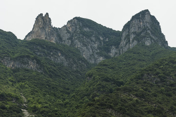 巫峡神女峰