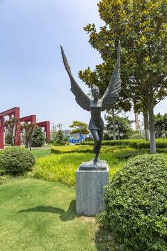 金龙湖雕塑