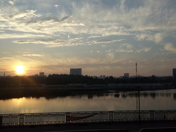 夕阳景观