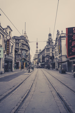 上海老建筑民国街景