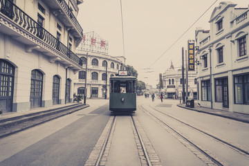 老上海街景