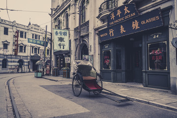 老上海民国建筑场景